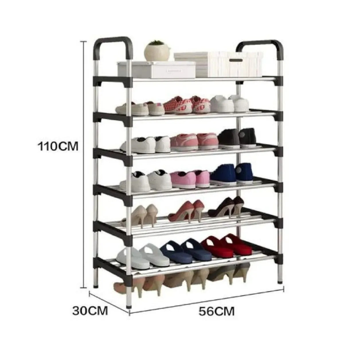 Combo Armario 3 Puestos + Zapatero 6 niveles