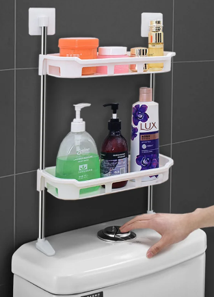 Organizador para baño de 2 niveles